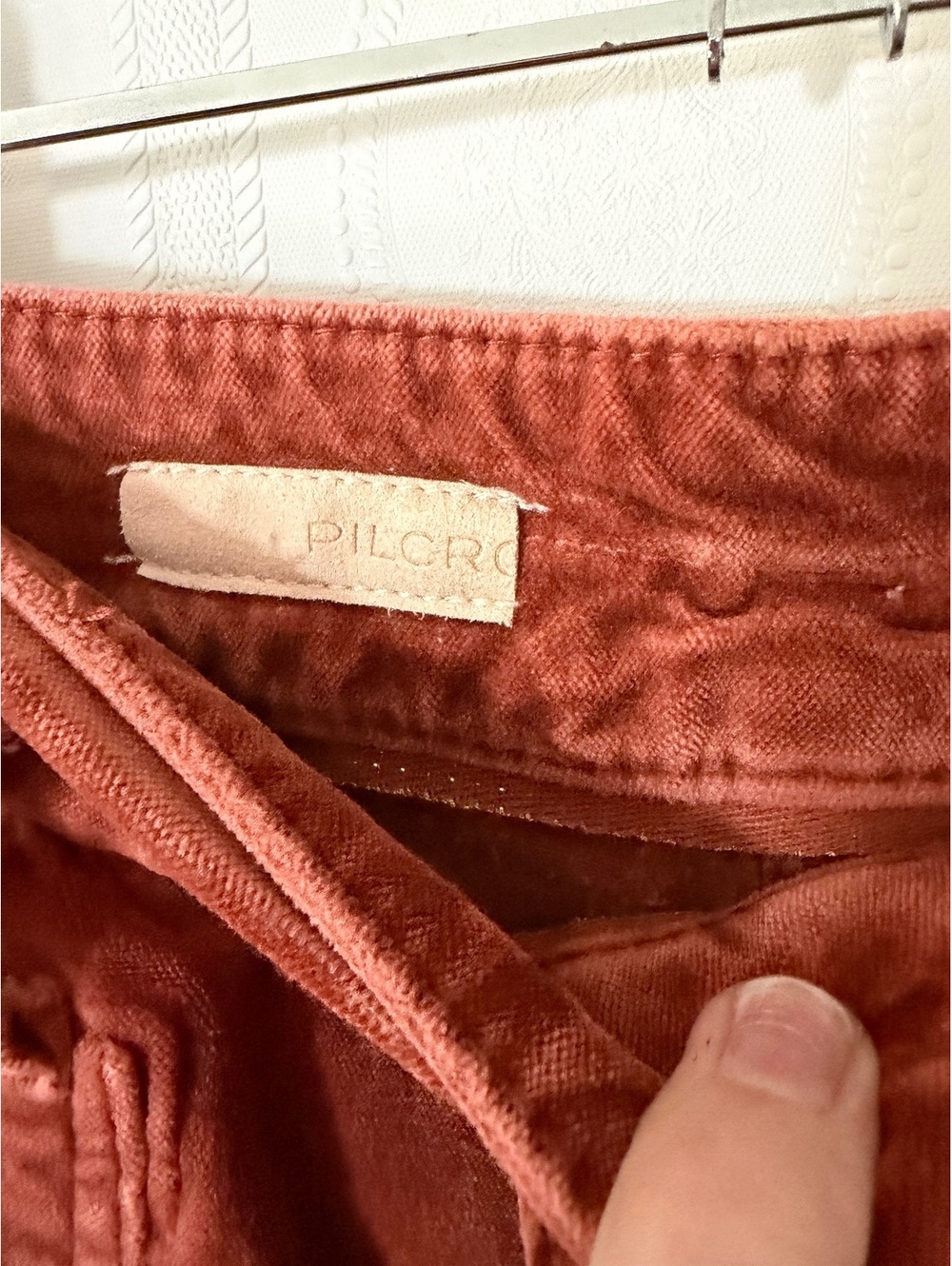 Pilcro the Wanderer Embroidered Trousers | Size 29 (US 8) - Picture 5 of 8